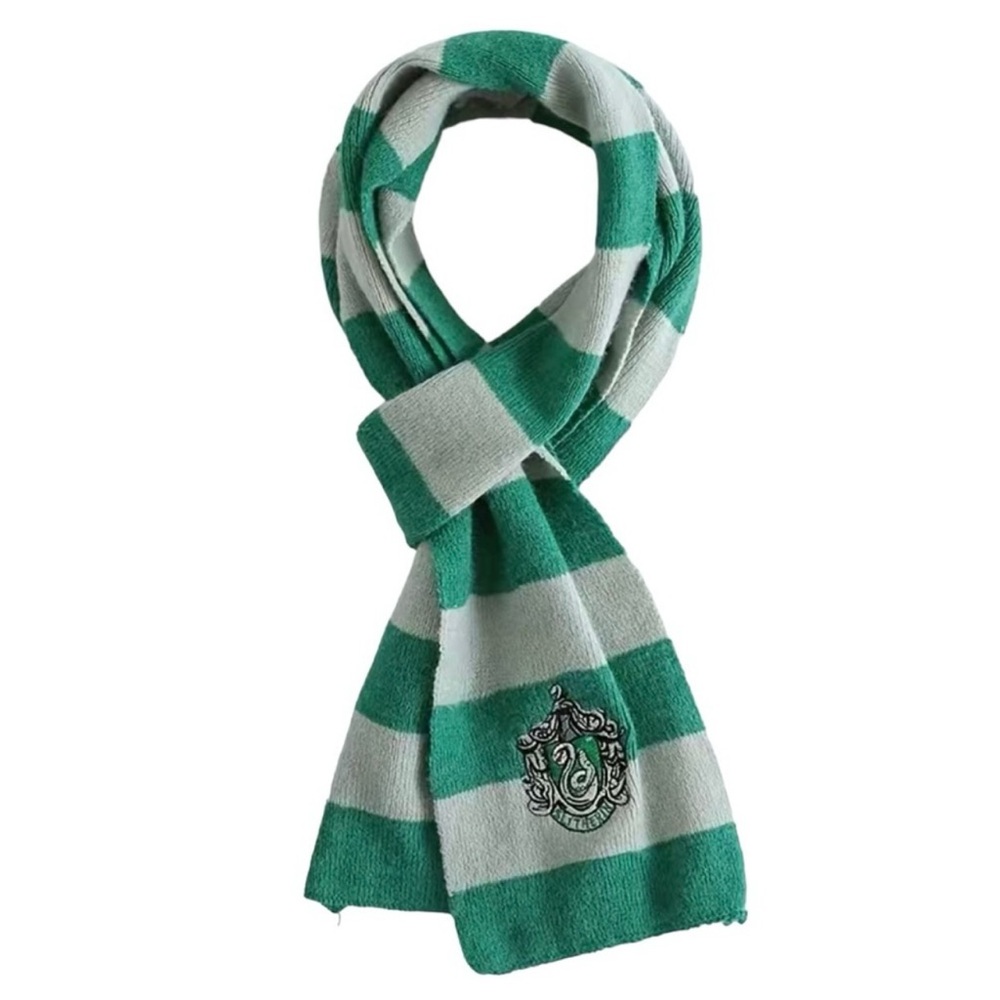 Scarf 2x Harry Potter 65” Gryffindor Slytherin Stripe (phlox) - Picture 7 of 12